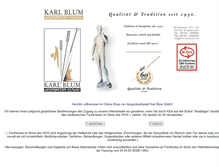 Tablet Screenshot of blum-akupunktur.de